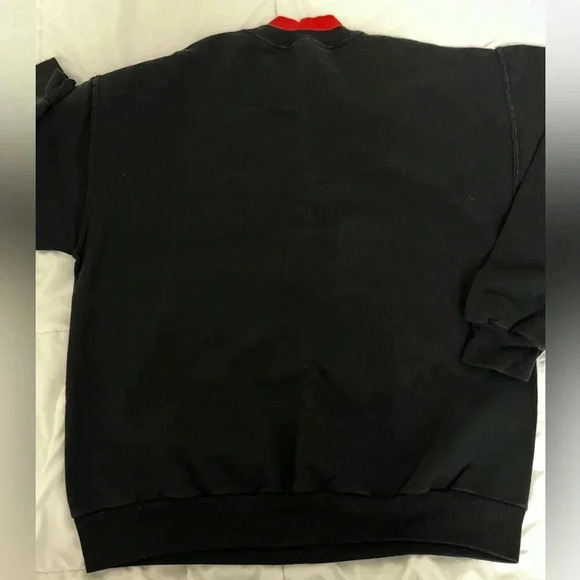 Vintage Grandma Ugly Christmas Sweater Holiday Poinsettia Sweatshirt 90’s - Picture 9 of 9